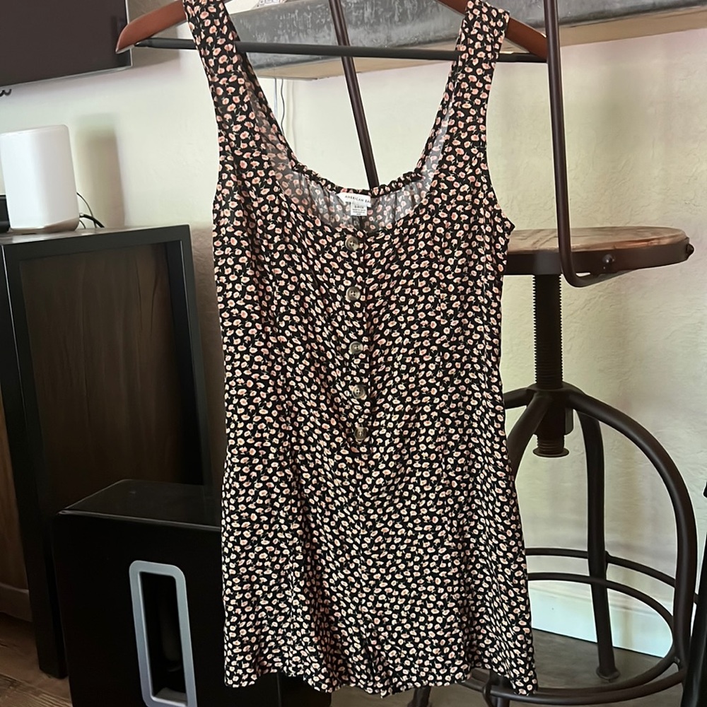 American Eagle Floral Romper